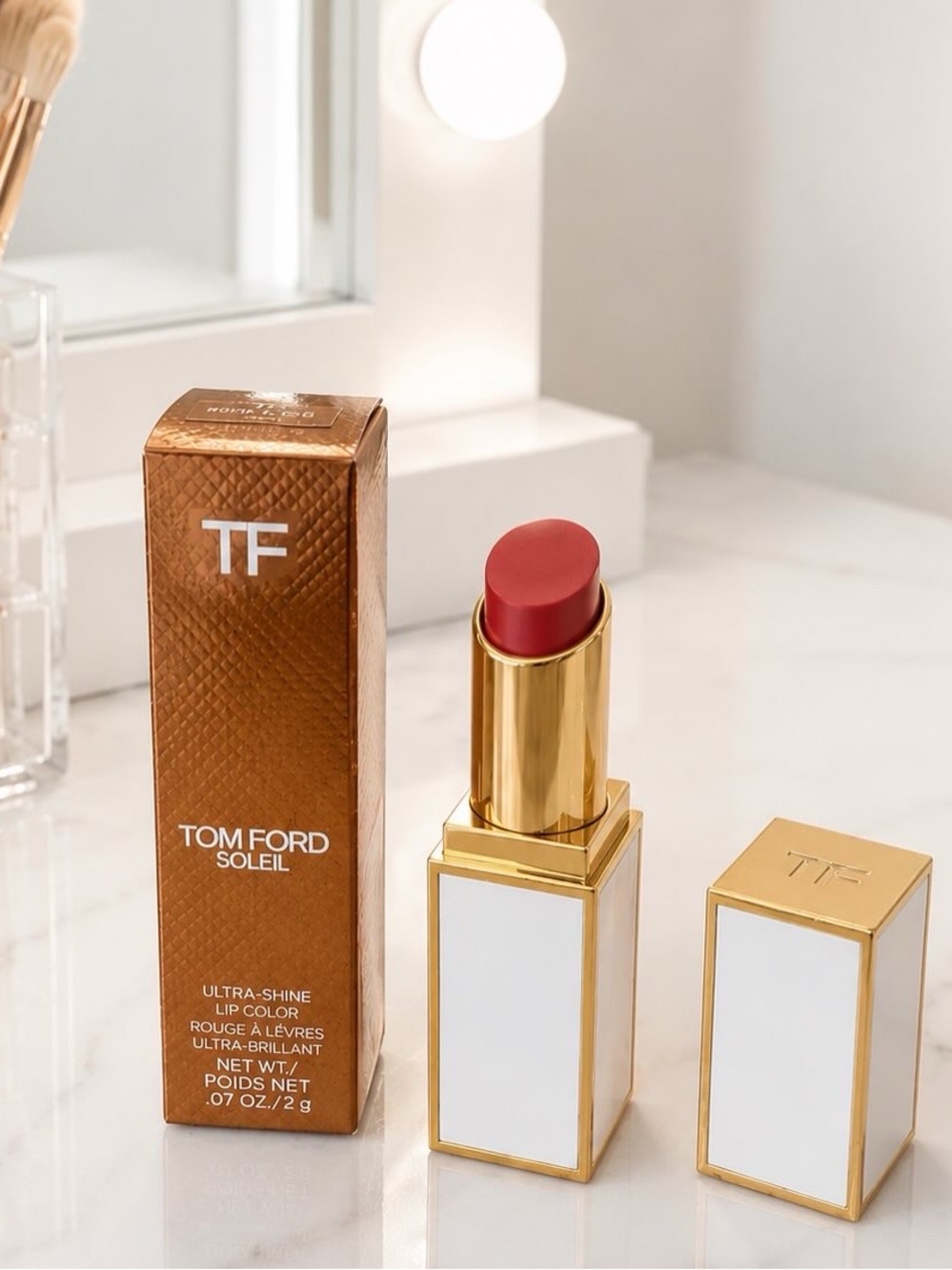 Tom Ford Soleil Ultra-Shine Lip Color in Remote Isle, BNIB